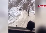 Mehmetçik zorlu şartlarda vatan nöbetinde