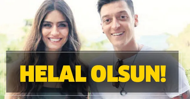 Mesut Özil ile Amine Gülşe bir kez daha gönülleri fethetti! Güney Asyalı miniklere de yardım eli...
