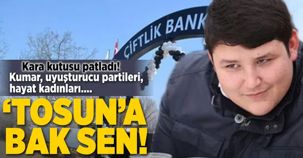 Tosun'un kumar ve kokain partileri!
