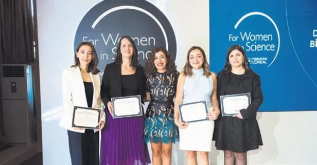 'Bilim Kadınları İçin' programının ödül töreninde kazananlar açıklandı