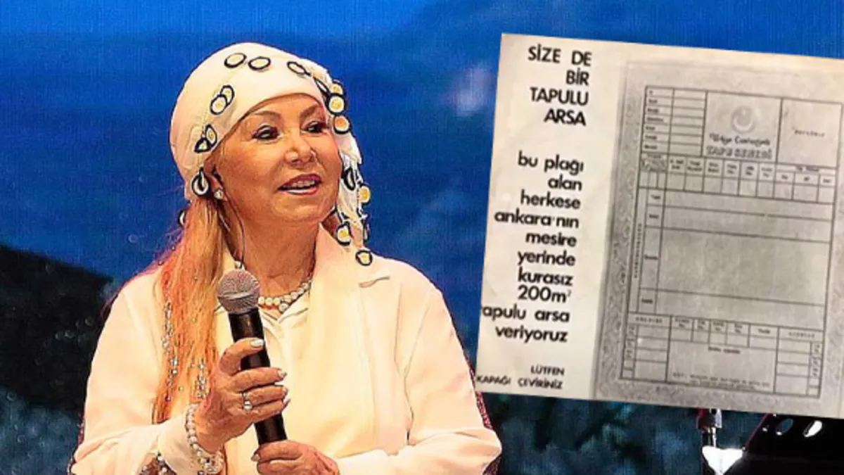 Ankara’da 51 sene önce aldığı plak onu ev sahibi yaptı