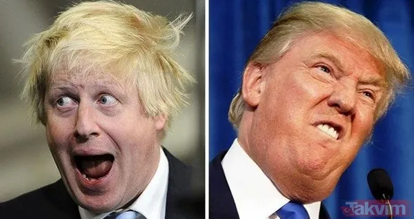 Donald Trump ve Boris Johnson'ın şoke eden benzerliği! Sosyal medya sallandı - 5