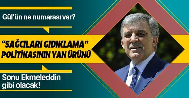 Abdullah Gül’ün sonu Ekmeleddin İhsanoğlu’na benzeyecek!