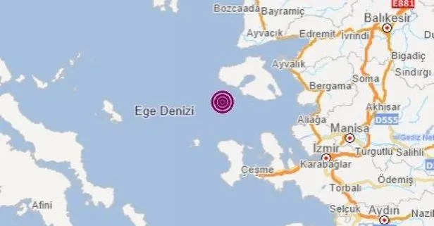 Ege’de peşe peşe depremler