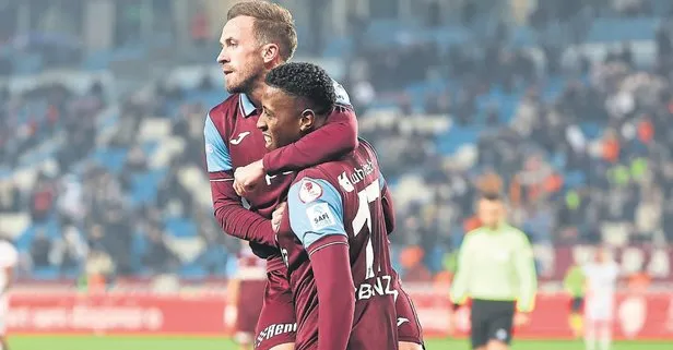 Trabzonspor’dan ikinci yarıda gol yağmuru!