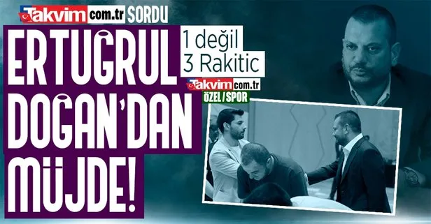 Trabzonspor Başkanı Ertuğrul Doğan açıkladı! Rakitic transfer olacak mı?