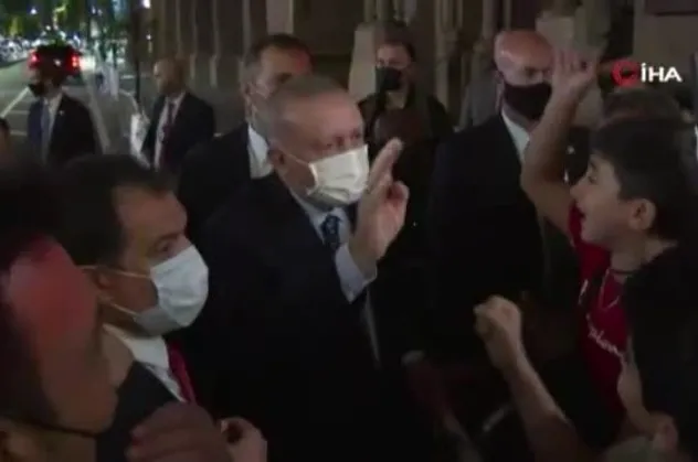 Başkan Erdoğan’a New York’ta sevgi gösterisi: “Türkiye seninle gurur duyuyor”