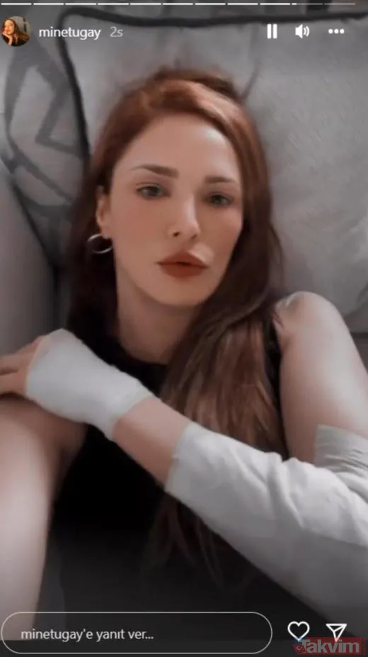 Mine Tugay'ın son hali görenleri çok üzdü! Kaza geçiren Mine Tugay paylaştı herkesin yüreklerini ağızlarına getirdi - 4