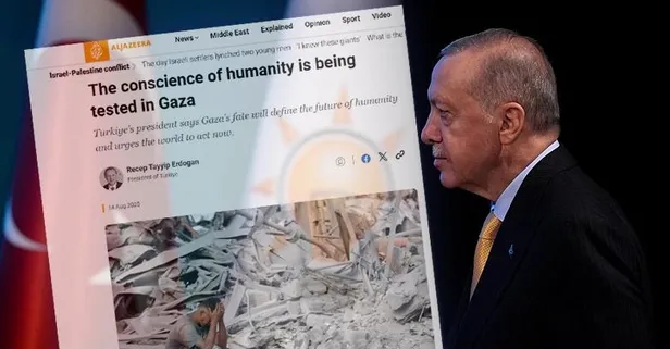 Başkan Erdoğan El Cezire'ye yazdı: "Gazze'nin kaybedecek vakti yok"