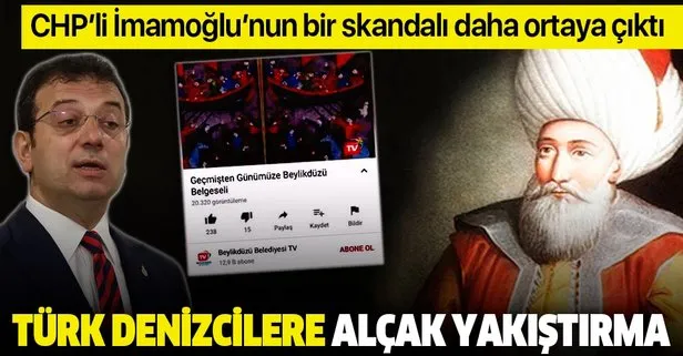 CHP’li İmamoğlu’nun bir skandalı daha ortaya çıktı: Türk denizcileri yağmacı gibi gösterilmiş
