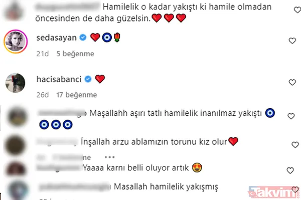 5 aylık hamile olan Nazlı Sabancı “Hamile stilim” diyerek derin dekoltesiyle karnı burnunda paylaştı! Arzu Sabancı’nın gelini... - 7