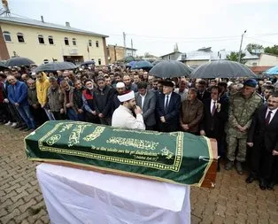 AA muhabiri Nişancı’ya hüzünlü uğurlama