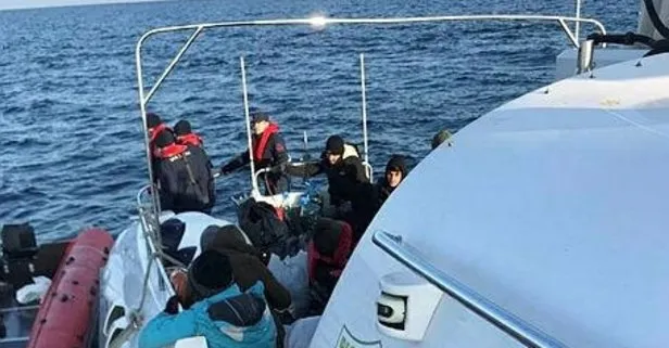 Son dakika: Enez’de bot içerisindeki 14 düzensiz göçmen yakalandı