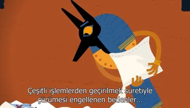 Sosyal medyayı sallayan video! İşte milletin kanını emen insan görünümlü mumya dinozorlar