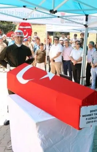 Kuzey Irak şehidi Piyade Uzman Çavuş Mehmet Taşhan'a son görev