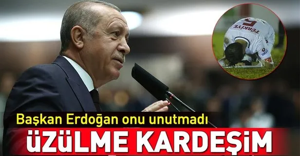 Başkan Erdoğan’dan Ampute Milli Takımı’na mesaj