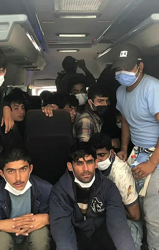 Ankara'da 36 düzensiz göçmen yakalandı