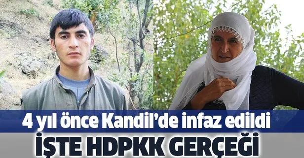 Diğer oğlunu Kandil’de infaz etmişler