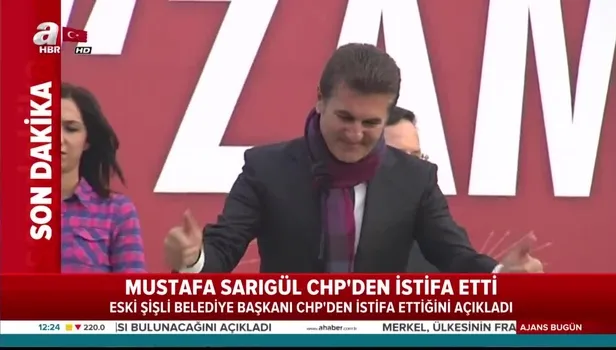 Mustafa Sarıgül CHP'den istifa etti