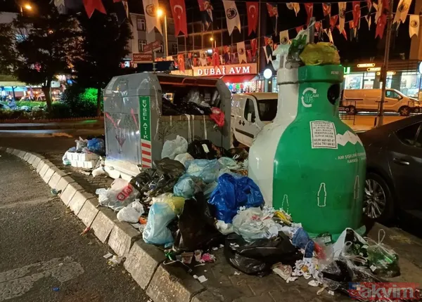 CHP'li belediyelerdeki işçiler greve gitti! İstanbul'da 90 esintileri Kartal'da çöp dağları: "Nefes alamıyoruz, mikrop soluyoruz" - 14