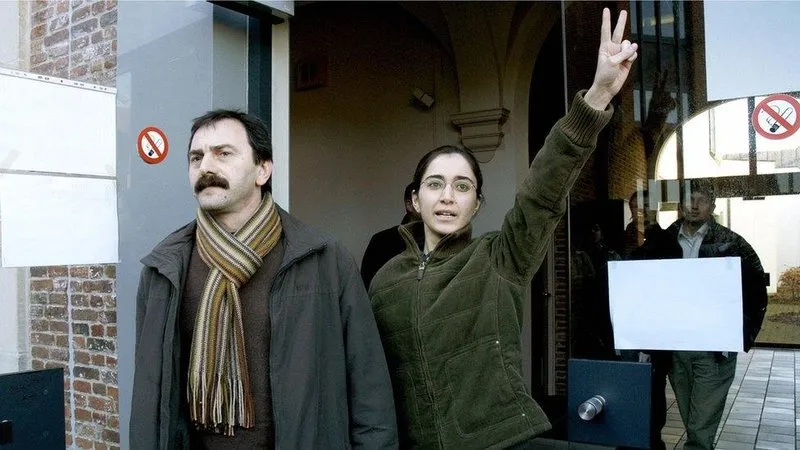 Sabancı suikastı tetikçisi firari terörist Fehriye Erdal (sağda) Terör örgütü DHKP-C'nin üst düzey yöneticisi Musa Aşoğlu (Solda)