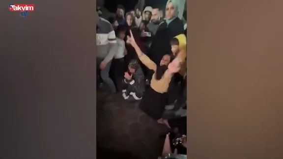 Hamas ve İsrail arasındaki ateşkes kararı Gazze’de sevinçle karşılandı! İşte o anlar