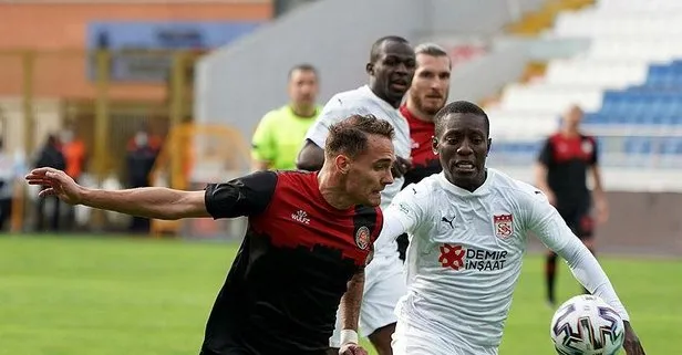 Fatih Karagümrük: 1 - Demir Grup Sivasspor: 1 | MAÇ SONUCU
