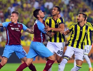 Fenerbahçe-Trabzonspor maçından kareler