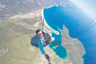 Milli paraşütçü Orkut Baysal Fethiye'de yamaç paraşütü yaparken geçirdiği kazada hayatını kaybetti!
