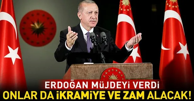 Cumhurbaşkanı Erdoğan Külliye’deki iftar sonrası emekliye müjde