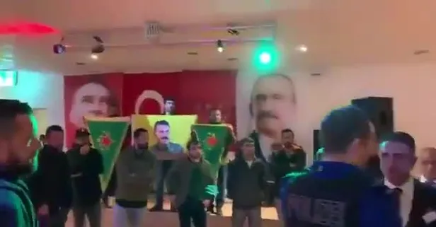 Olacağı buydu! PKK'lılar İsviçre'de CHP'nin etkinliğini bastı