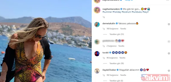Survivor Nagihan Karadere'nin mayolu tatili pozlarını gören Turbo Turabi kayıtsız kalmadı Demet Akalın'dan olay yorum: "Yakıyor" - 5