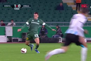 GOL | Konyaspor 1-0 Erbaaspor