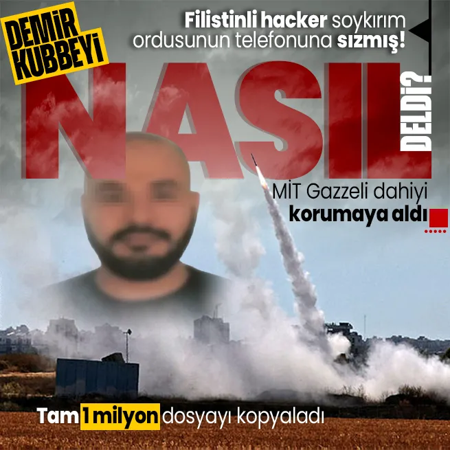 MİT nefes kesen operasyonla Gazzeli dahiyi kurtarmak için devreye girmişti! Filistinli hackerlar Demir Kubbeyi nasıl körleştirdi?