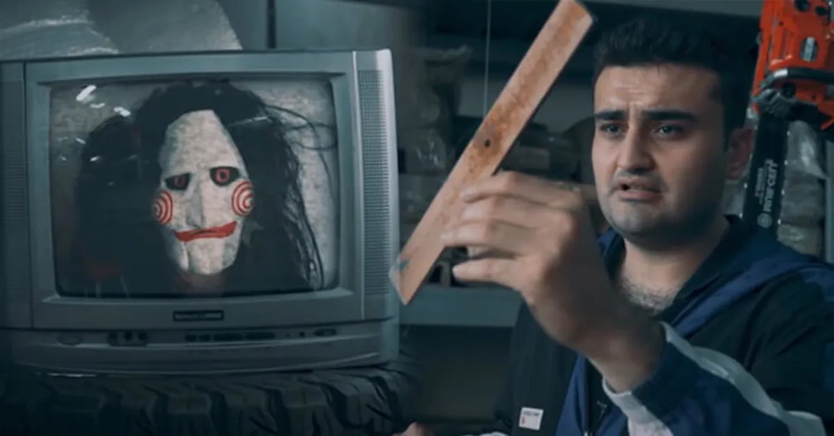 CZN Burak’tan testere videosu! ’Dehşet-ül vahşet’