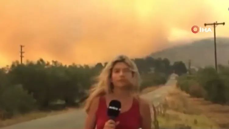 Yunanistan’da mühimmat deposunda patlama! Muhabir ve kameraman patlamaya canlı yayında yakalandı