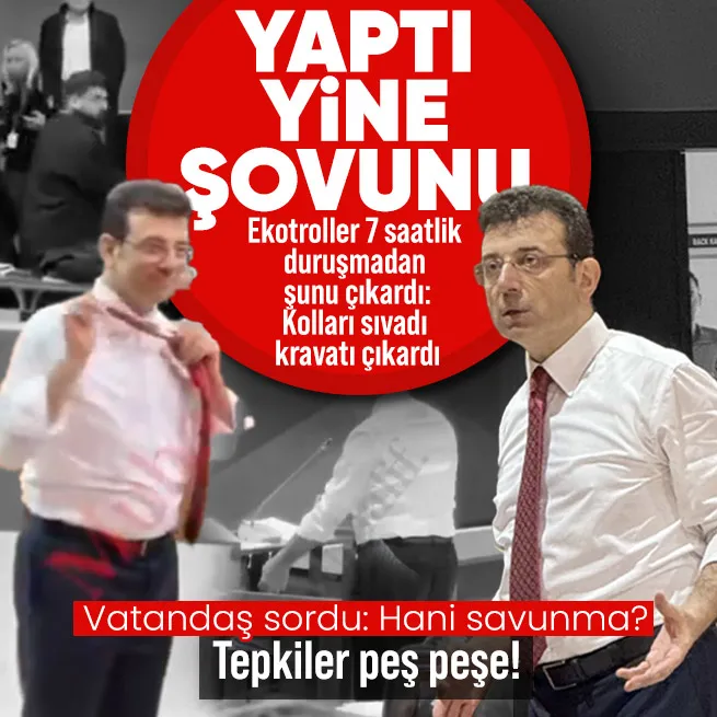 Ekrem İmamoğlu yine kitlesine oynadı! Duruşma salonunda savunma yerine şovu tercih etti! Tepkiler peş peşe: Savunacak bir şeyi olmayınca...