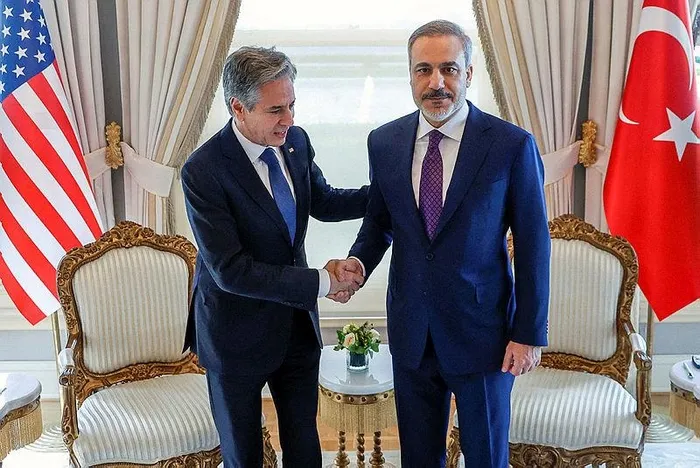 Başkan Erdoğan ABD Dışişleri Bakanı Blinken'ı kabul etti! Dışişleri Bakanı Fidan'dan Blınken'a çok net F-16 ve İsveç'in NATO üyeliği mesajı-6