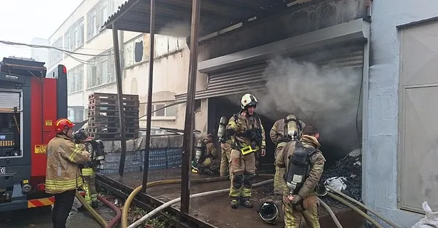 Bakırköy'de yangın alarmı: Ekipleri harekete geçti