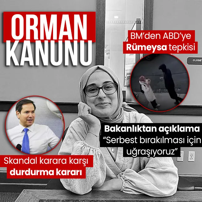 Rümeysa Öztürk’ün sınır dışı kararına durdurma! BM’den ABD’ye tepki