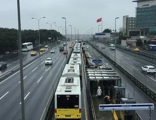Bahçelievler’de metrobüs kazası