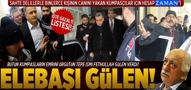 Çetenin başı Fethullah Gülen