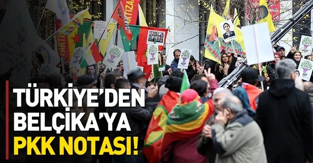 Türkiye’den Belçika’ya PKK notası