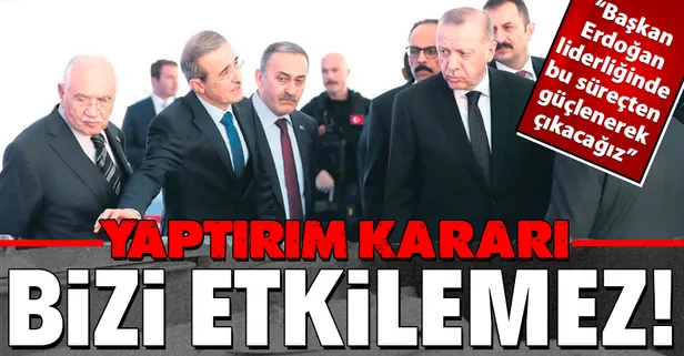 Savunma Sanayii Başkanı (SSB) İsmail Demir: Yaptırım kararı bizi etkilemez