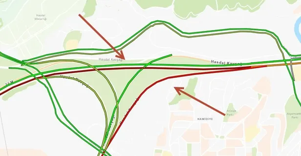 TEM Otoyolu 5. Levent istikametinde kaza! Trafik durma noktasına geldi