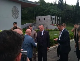 Başkan Erdoğan 15 Temmuz Hafıza Müzesini gezdi