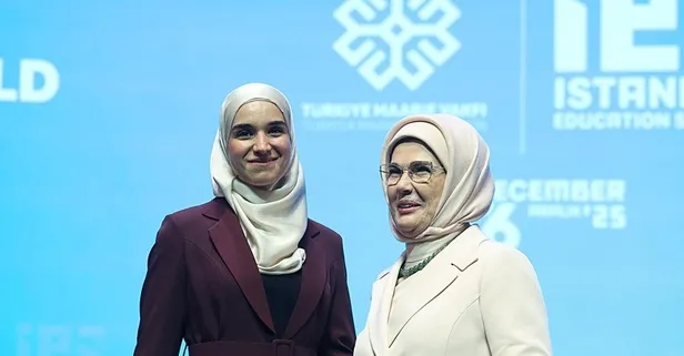 First Lady'ler bir arada! Emine Erdoğan Suriye Cumhurbaşkanı Şara'nın eşi Latife El Durubi ile görüştü
