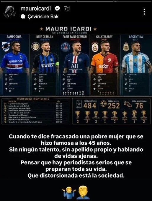 mauro-icardiden-elestirilere-sert-cevap-toplumun-yozlastigini-gormek-uzucu-1783046000210.jpeg Mauro Icardi'den eleştirilere sert cevap: Toplumun yozlaştığını görmek üzücü-2
