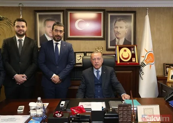Başkan Erdoğan AK Parti Ankara İl Başkanlığı’nı ziyaret etti