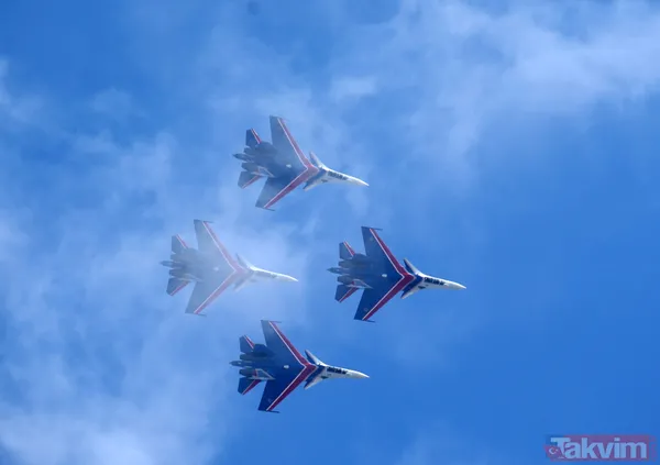 Rus Şövalyeleri TEKNOFEST'te! Su-30 pilotlarının gösteri uçuşu nefes kesti - 17